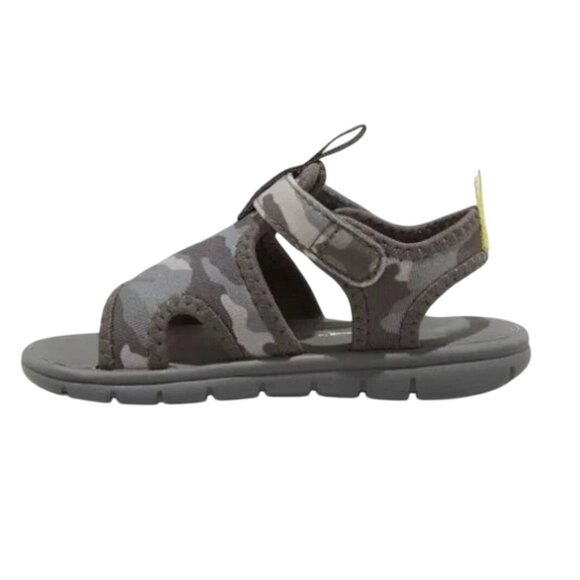 Toddler Camo Sandals With Velcro Straps Size 5 - Picture 4 of 5